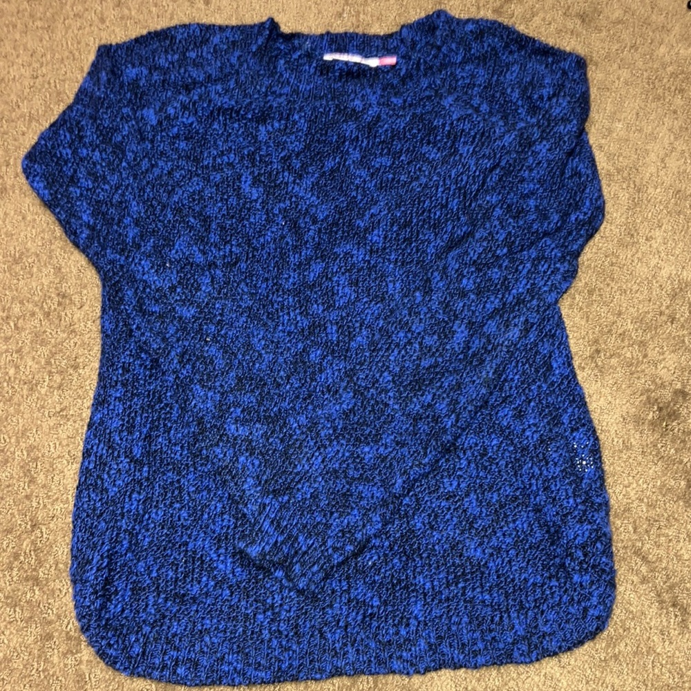 Sweater size Small Blue & Black Women's Sweater EUC